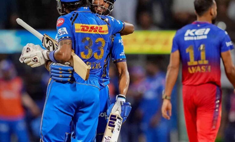 IPL 2024, Mumbai Indians MI, RCB