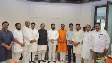 Shivsena Shinde Group MP Meeting In Mumbai