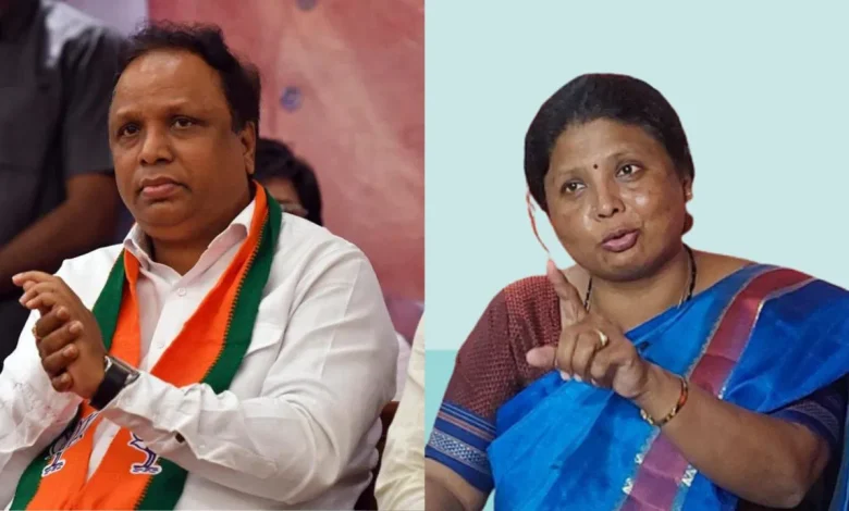 Sushma Andhare Of Shivsena Ubt Group Taunts Bjp Ashish Shelar After Election Results