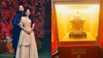 Anant Ambani and Radhika Merchant's grand wedding invite includes a silver mandir.