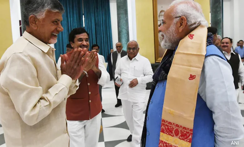 Chandrababu Naidu took oath as the Chief Minister of Andhra for the fourth time,