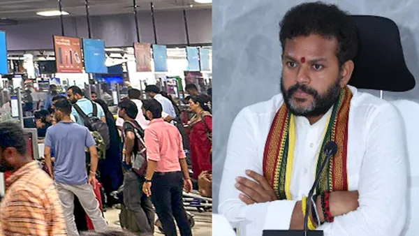 Civil Aviation Minister Ram Mohan Naidu, Airports Authority of India, Microsoft outage India, Indigo handwritten boarding pass, Hyderabad airport disruption, Microsoft server down impact, नागरिक उड्डयन मंत्री राममोहन नायडू, एयरपोर्ट्स अथॉरिटी ऑफ इंडिया