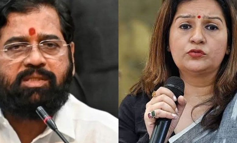 Priyanka Chaturvedi On Eknath Shinde