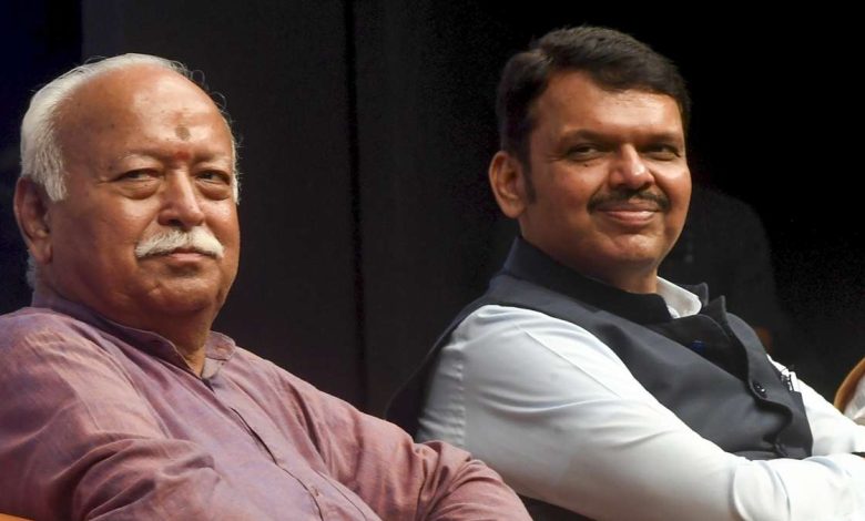 Devendra Fadnavis Meet RSS chief Mohan Bhagwat