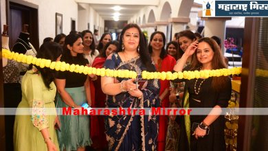 aparna ameetesh kumar innogurating kalamandi exhibition with amruta goel