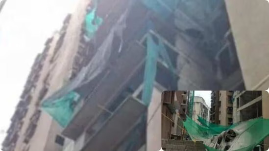 Malad Building Accident: Six workers working in a building in Malad fell from the 20th floor, three died.