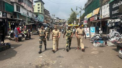 pune police and bsf root march