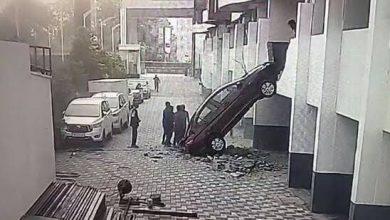 Pune Reverse Car Accident