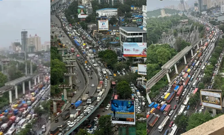 Ghodbunder Road Closed