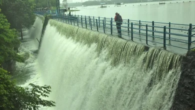 Mumbai Rain Powai Lake: Powai Lake started overflowing with the arrival of rain; A comforting increase in Mumbai's water storage