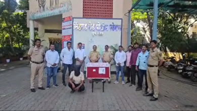 सिंहगड रोडवर रेकॉर्डवरील आरोपीकडून पिस्तूल जप्त